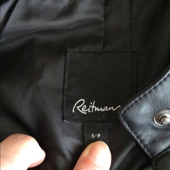 Faux leather jacket - Picture 2 of 4